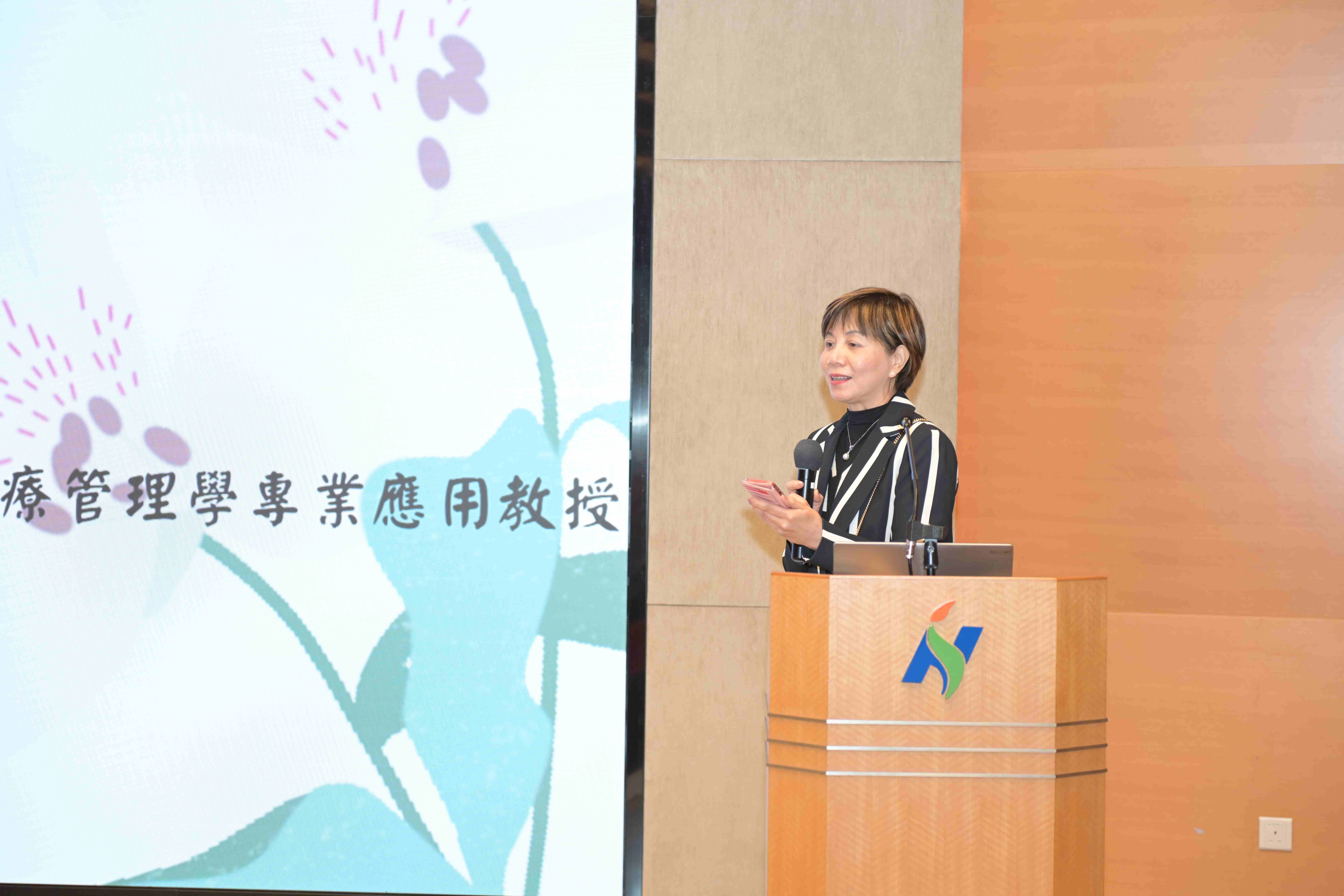 ▲香港仁安醫院前護理總監張群友女士